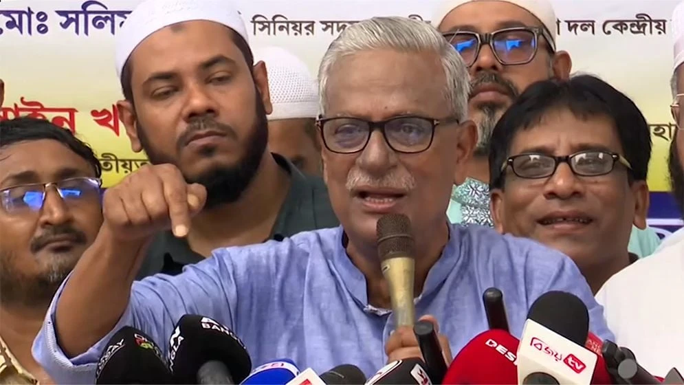 সুষ্ঠু নির্বাচন না হলে জামায়াতের বাতিলের দাবি কেবল নাটক: জয়নুল আবদিন ফারুক