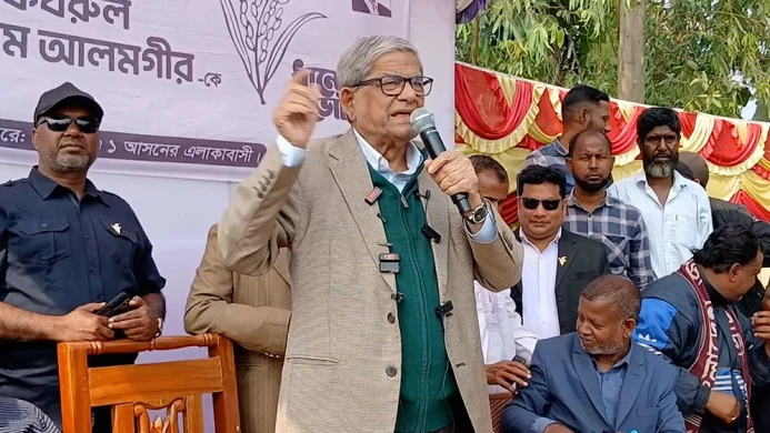 রাষ্ট্র সংস্কারের লক্ষ্যে গণভোটে ‘হ্যাঁ’ ভোট চাইলেন মির্জা ফখরুল