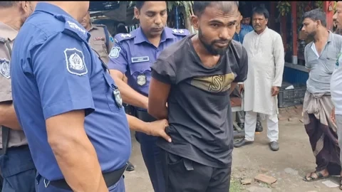 কার্যক্রম নিষিদ্ধ আওয়ামী লীগের পোস্টারসহ যুবক আটক
