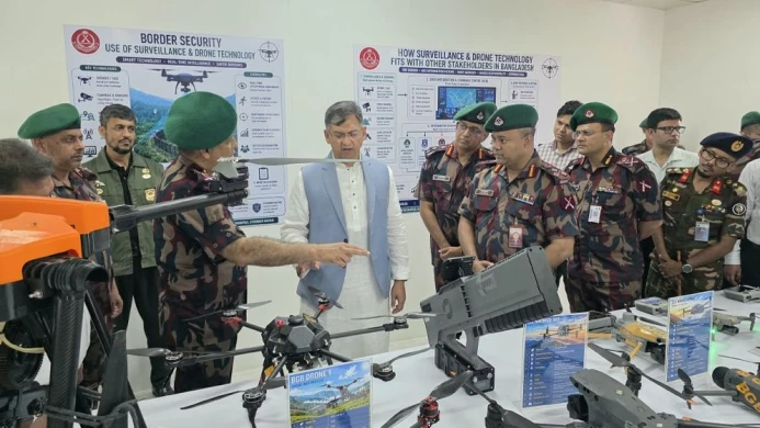 সিলেটে বিজিবির ড্রোন প্রশিক্ষণ প্রতিষ্ঠানের উদ্বোধন করলেন স্বরাষ্ট্রমন্ত্রী