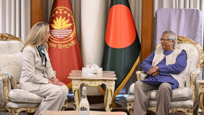 প্রধান উপদেষ্টার সঙ্গে স্পেসএক্স ভাইস প্রেসিডেন্টের বৈঠক