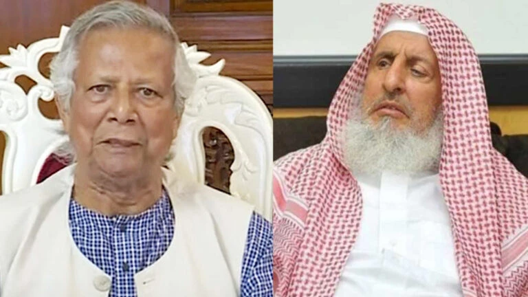সৌদি গ্র্যান্ড মুফতির মৃত্যুতে প্রধান উপদেষ্টার গভীর শোক