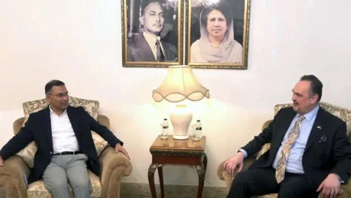 তারেক রহমানের সঙ্গে মার্কিন রাষ্ট্রদূতের বৈঠক