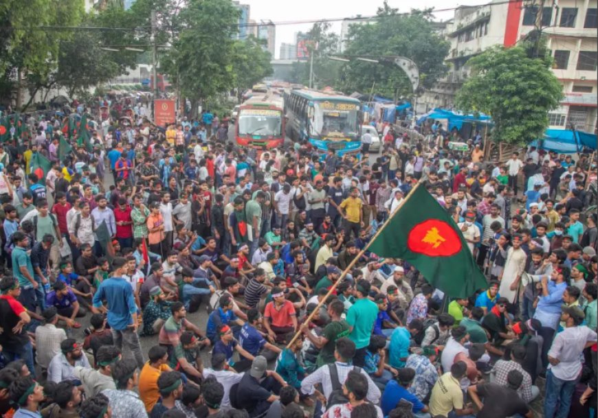 Many of Students Protest Job Quotas in Bangladesh’s Streets