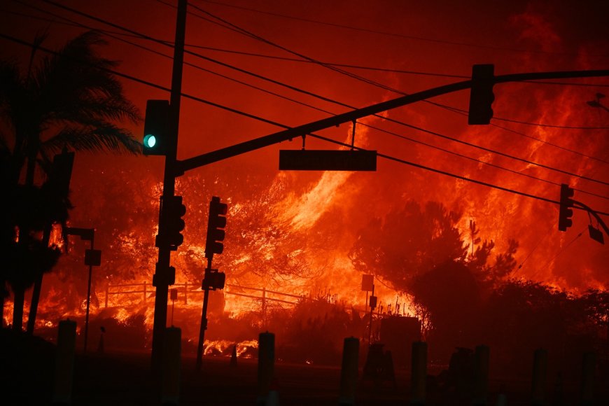 Los Angeles wildfires: At least 10 dead and whole neighborhoods destroyed as distraught residents flee