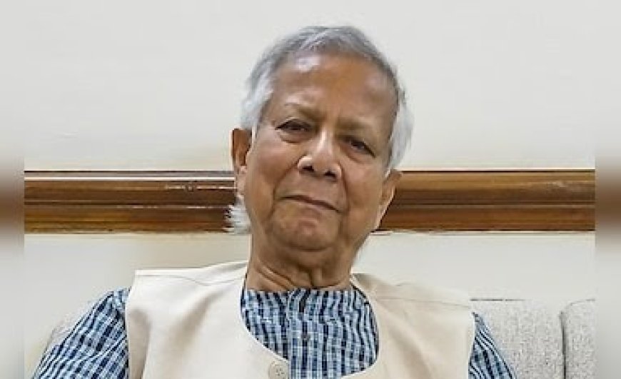 B'desh high growth under ousted PM Hasina was 'fake': Interim head Yunus