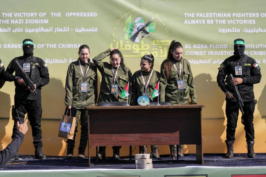 Gaza ceasefire: Hamas frees 4 female Israeli soldiers; Israel releases 70 Palestinians