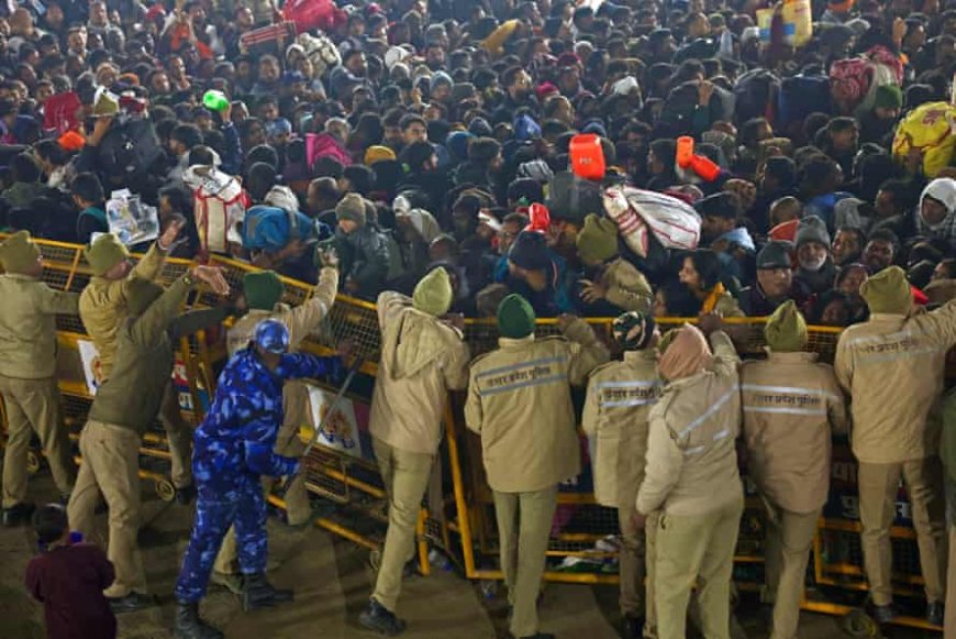 15 dead in India after stampede at Hindu mega-festival Kumbh Mela