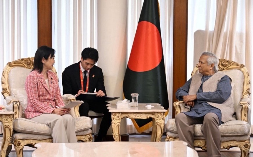 Courtesy Call on Dr. Yunus, Chief Advisor of the Interim Government of Bangladesh