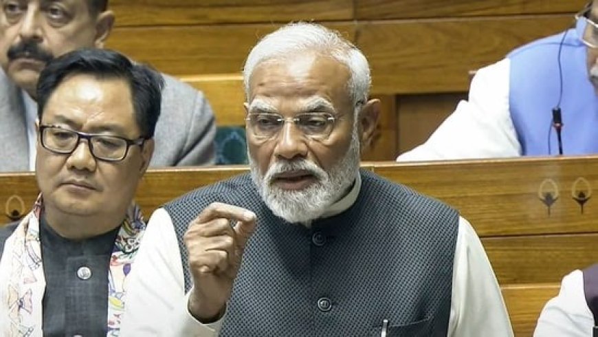 Prime Minister Narendra Modi delivered a fierce speech in the Lok Sabha on Tuesday, tearing into the Opposition over its remarks on India's foreign policy and schooling them over the first PM's dealings in the external affairs wing.