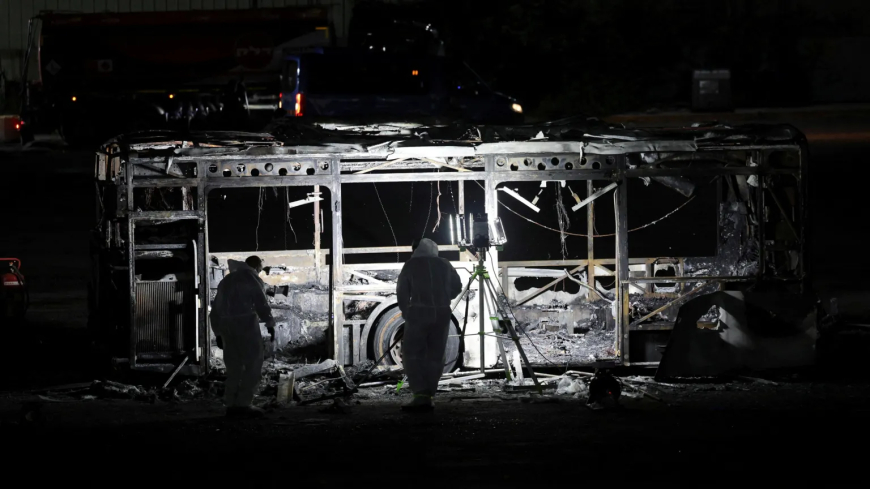 Three buses explode in Israel in suspected terror attack, police say