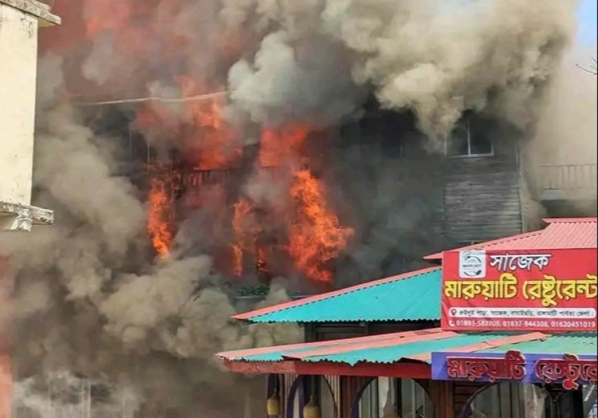Sajek's horrible fire, many resorts burned