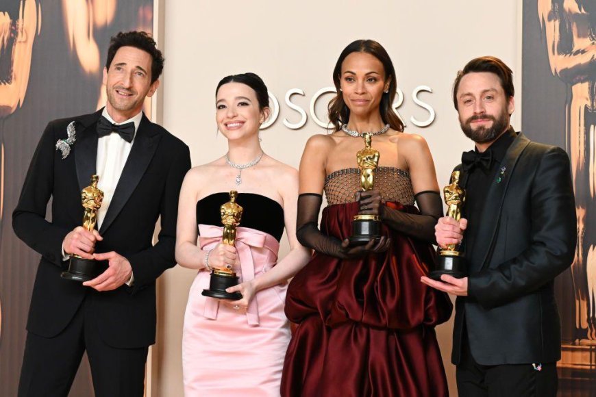 Anora sweeps Oscars with best picture, best director and best actress for Mikey Madison